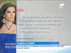 Celia si sotul ei au probleme cu legalizarea casatoriei!