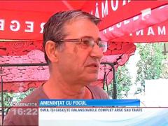Patron de terasa din Craiova, speriat de un piroman