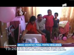 UPDATE! Ancheta in cazul bebelusului nascut fara picioare si fara o mana