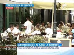 Suporterii Legiei au ajuns la Bucuresti