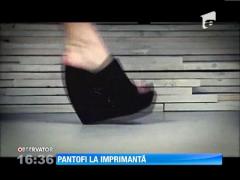 Un designer a creat primii pantofi printati la imprimanta 3D