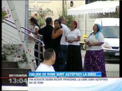 Trupul lui Florin Cioaba a fost asteptat cu un foc de lemne