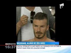 David Beckham, sedinta foto in lenjerie intima