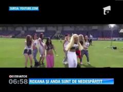Roxana Vancea, sexy pe motor in noul videoclip al Andei Adam