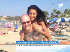 Catalin Bordea si iubita sa sunt de nedespartit