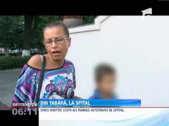 40 de copii, aflati in tabara, au ajuns la spital cu toxiinfectie alimentara