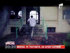 Sport extrem pe trotineta