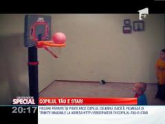 Copillul baschetbalist