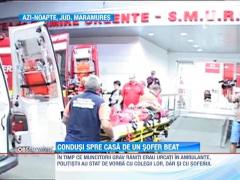 Microbuz rasturnat, din cauza soferului beat