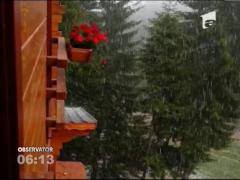 Temperatura din Harghita Bai a sacazut de la 30°C la 9°C, in doar doua ore!