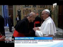Sexy-consiliera pentru Papa Francisc