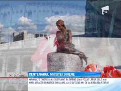 Micuta Sirena din Copenhaga a implinit 100 de ani!