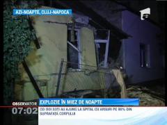 Explozie puternica intr-un cartier din Cluj-Napoca. Doua persoane au fost ranite