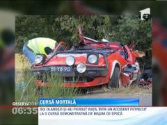 Tragedie in timpul unui raliu desfasurat in Germania. Doi piloti au murit