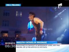 Concursul de cantatat la chitare imaginare, in Finlanda