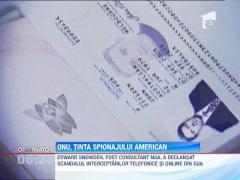 ONU, tinta spionajului american