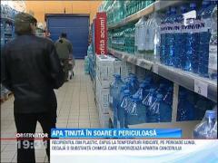 Apa minerala sau plata tinuta in soare provoca boli grave