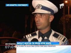 Impact mortal, in drum spre mare