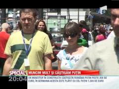 Romanii castiga de zece ori mai putin decat occidentalii