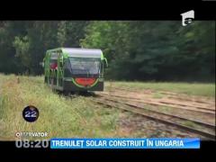 Trenulet solar construit in Ungaria