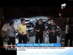 Legendarul Roger Waters a spart zidul Casei Poporului!
