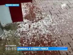 Grindina a starnit panica in Buzau