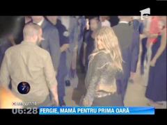 Solista grupului Black Eyed Peas, Fergie, mama pentru prima oara