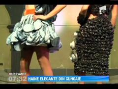 Haine elegante din gunoaie