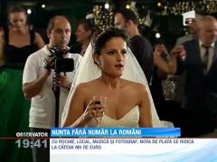 Nunti fara numar la romani