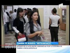 Aproape 80 la suta dintre candidati au picat la sesiunea din toamna a Bacalaureatului!