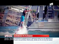 Acrobatii pe Flyboard