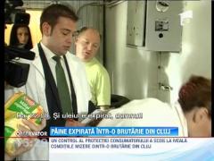 Paine expirata intr-o brutarie din Cluj