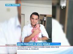 Fetita Elenei Basescu a primit o vizita regala