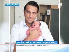 Primul bebelus al tarii are patru nume! Mezina presedintelui le-a dezvaluit azi pe o retea de socializare