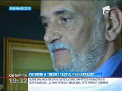 Dinu Patriciu a trecut cu bine de expertiza medico-legala