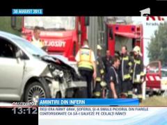 La cinci zile de la teribilul accident din Ungaria, soferul microbuzului s-a intors acasa