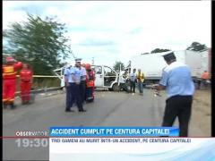 Accident rutier grav pe Soseaua de Centura a Capitalei. Trei oameni au murit