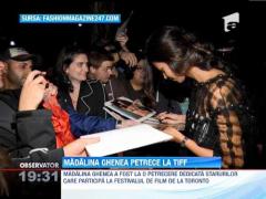 Madalina Ghenea face furori in Canada