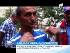 Un taximetrist din Iasi a escaladat un bloc de patru etaje, ca sa salveze un copil