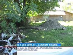 O femeie din Neamt si-a ucis sotul si l-a aruncat in hazna