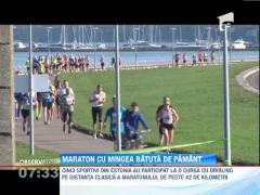 Maraton cu mingea batuta de pamant