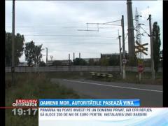CFR refuza instalarea unei bariere in locul unde 11 oameni au murit striviti de tren
