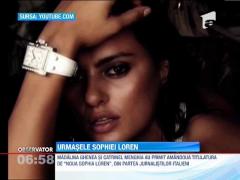 Madalina Ghenea si Catrinel Menghia, urmasele Sophiei Loren