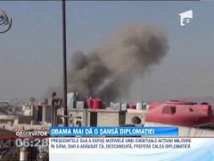 Presedintele Barack Obama a expus motivele unei eventuale interventii militare in Siria