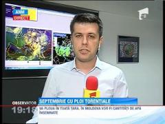 La noapte, in Moldova, va ploua din nou