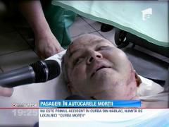 Doua autocare pline de oameni s-au ciocnit la Nadlac! Trei oameni au sfarsit, 33 sunt raniti