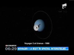 Sonda spatiala americana Voyager 1 a iesit in spatiul interstelar