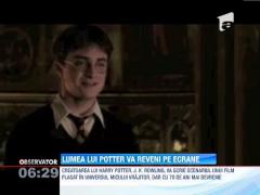 J. K. Rowling se intoarce in lumea filmului