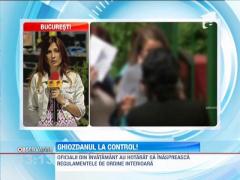 Elevii vor da ghiozdanele la control