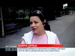 Cercetatorii au descoperit ca femeile care beau lapte in timpul sarcinii vor avea copii inalti